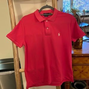 Polo by Ralph Lauren, size M, bright pink